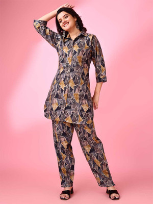 Crystal Creation 01 Tunic Palazzos Co-ords Set