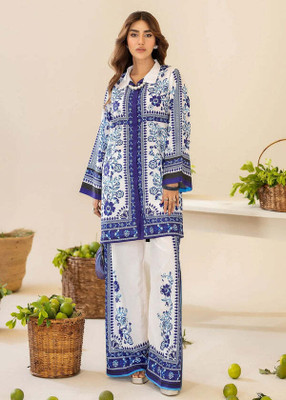 ThaTabudiCreation Top Palazzos Co-ords Set with Coat