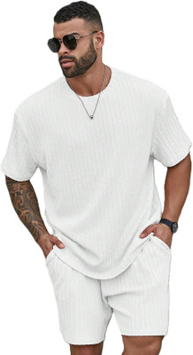 Zilcon Tshirt Regular Shorts Co-ords Set