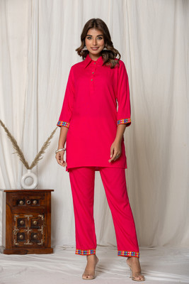 VIHAAN IMPEX Shirt Pant Co-ords Set