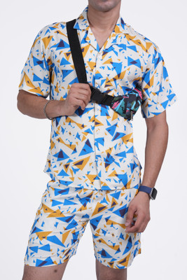 LOOM FASHION Shirt Regular Shorts Co-ords Set