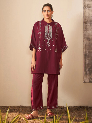 Janasya Tunic Pant Co-ords Set