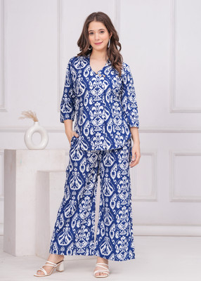 Shopaxis Top Palazzos Co-ords Set