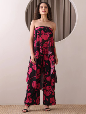 PURVAJA Tunic Palazzos Co-ords Set
