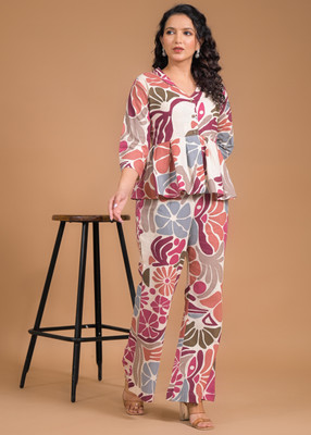 SAANWRI Top Pant Co-ords Set
