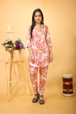 New Age Creation Shirt Pant Co-ords Set