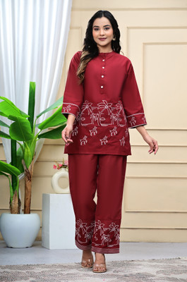 RADHA RANI CREATIUON Tunic Pant Co-ords Set