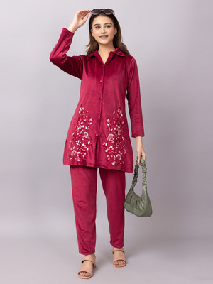 PROBASIC Shirt Palazzos Co-ords Set