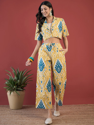 Sangria Top Pant Co-ords Set with Jacket