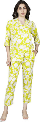 Meezup Shirt Pant Co-ords Set