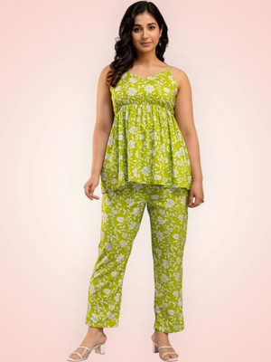 FabRasiya Top Pant Co-ords Set