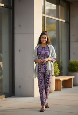 Uzair creation Tunic Pant Co-ords Set