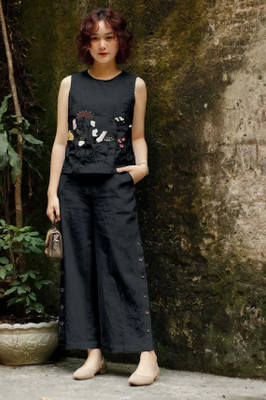 VIBELY Top Palazzos Co-ords Set