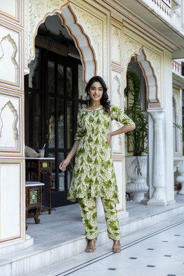 Pihu Creation Tunic Pant Co-ords Set