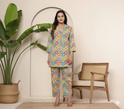 Glamero fashion Top Pant Co-ords Set