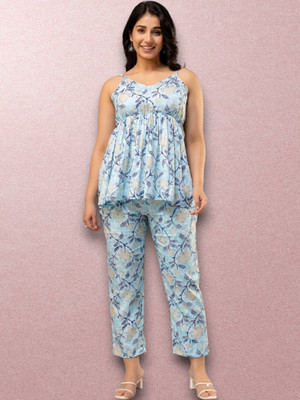 FabRasiya Top Pant Co-ords Set