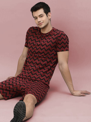 METRONAUT Tshirt Regular Shorts Co-ords Set