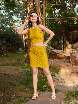 MILOST Top Skirt Co-ords Set
