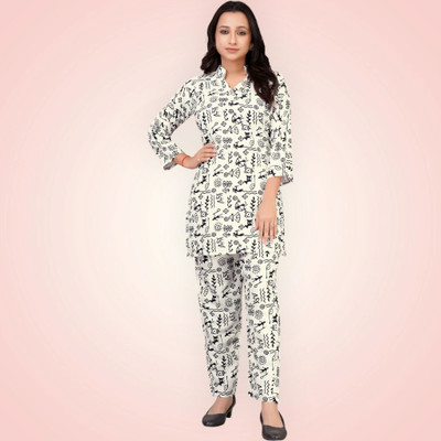 Abhumiienterprise Tunic Pant Co-ords Set