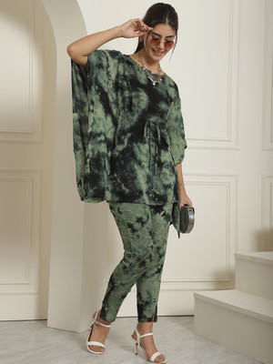 Indian Needle Top Palazzos Co-ords Set