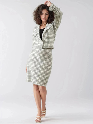 AA-HA! Top Skirt Co-ords Set with Blazer