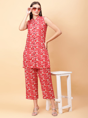 VALUE CREATION Shirt Palazzos Co-ords Set