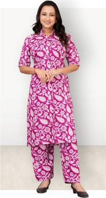 Abhumienterprise Tunic Pant Co-ords Set