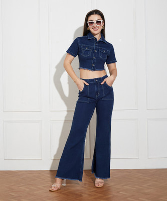 Miss Chase Shirt Pant Co-ords Set