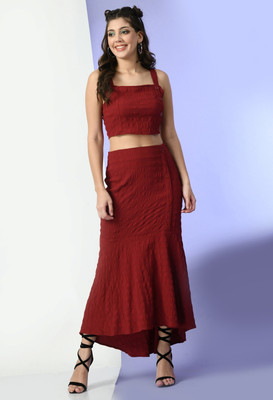 ADRIANA Top Skirt Co-ords Set