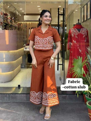 KIYARA Top Palazzos Co-ords Set