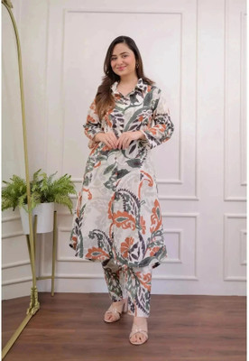 NavNari Tunic Pant Co-ords Set