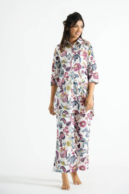 Flavia Creation Top Pant Co-ords Set