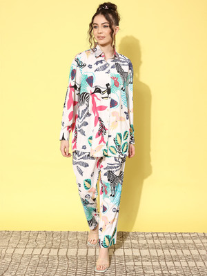 ZUMMER Shirt Pant Co-ords Set