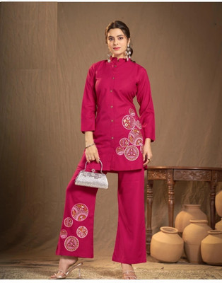 Kesar Collection Tunic Hot Pants Co-ords Set
