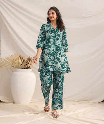 Janasya Tunic Pant Co-ords Set
