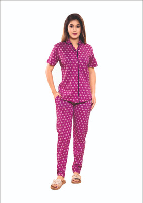 Monisha Plus Tshirt Pant Co-ords Set