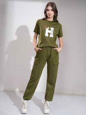 Tokyo Talkies Tshirt Pant Co-ords Set