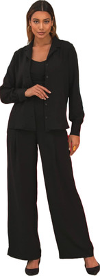 FNOCKS Top Pant Co-ords Set with Blazer