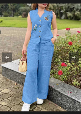 Ramyka Top Palazzos Co-ords Set