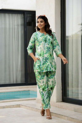 Flavia Creation Top Pant Co-ords Set