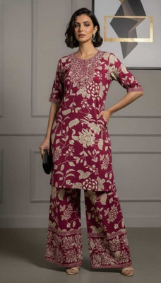 Shasrih Tunic Palazzos Co-ords Set