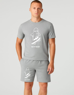 FABSTIEVE Tshirt Regular Shorts Co-ords Set