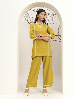 BANI WOMEN Tunic Pant Co-ords Set