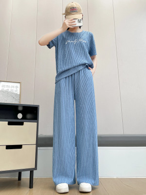 Lugo Tshirt Palazzos Western Set