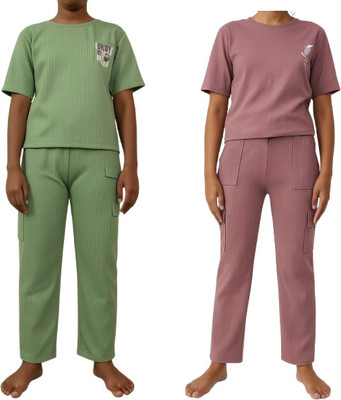 SHRISHYAMFASHIONENTERPRISES Tshirt Pant Co-ords Set