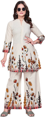 SWORNY FASHION Tunic Palazzos Co-ords Set