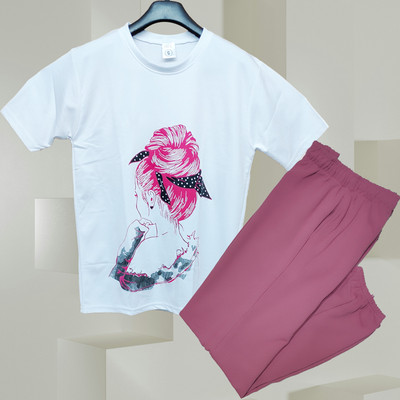 Marc Laurent Tshirt Pant Western Set with Shrug