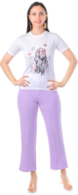 TarrenT HunT Tshirt Pant Co-ords Set with Shrug