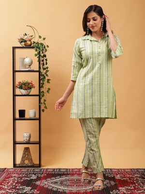 Saroj Attire Top Pant Co-ords Set