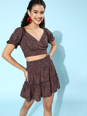 Berrylush Top Skirt Co-ords Set